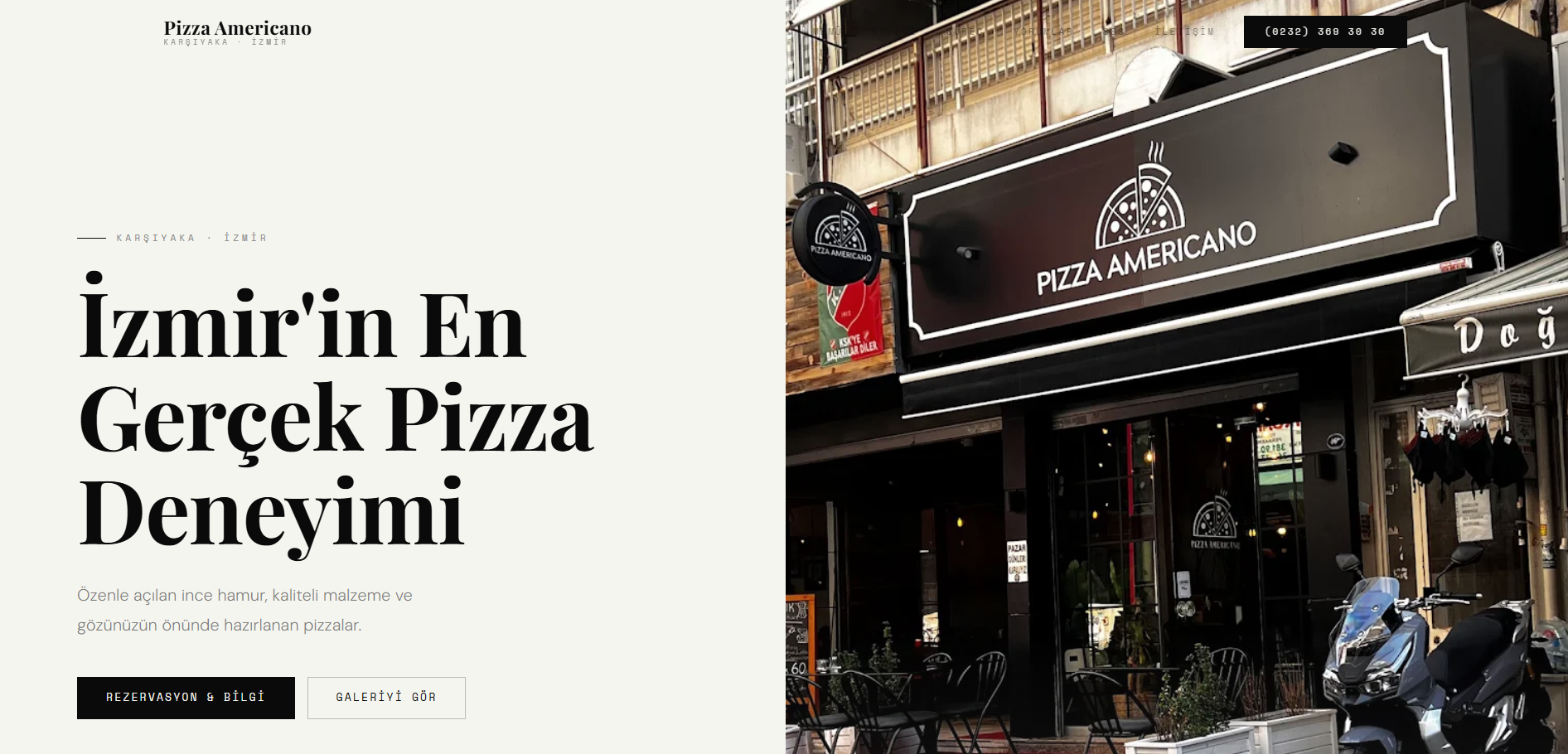 Pizza Americano